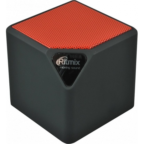 Портативная акустика Ritmix SP-140B black+red - фото 1