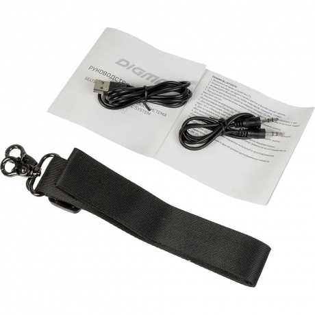 Портативная акустика Digma S-39 черный - фото 5