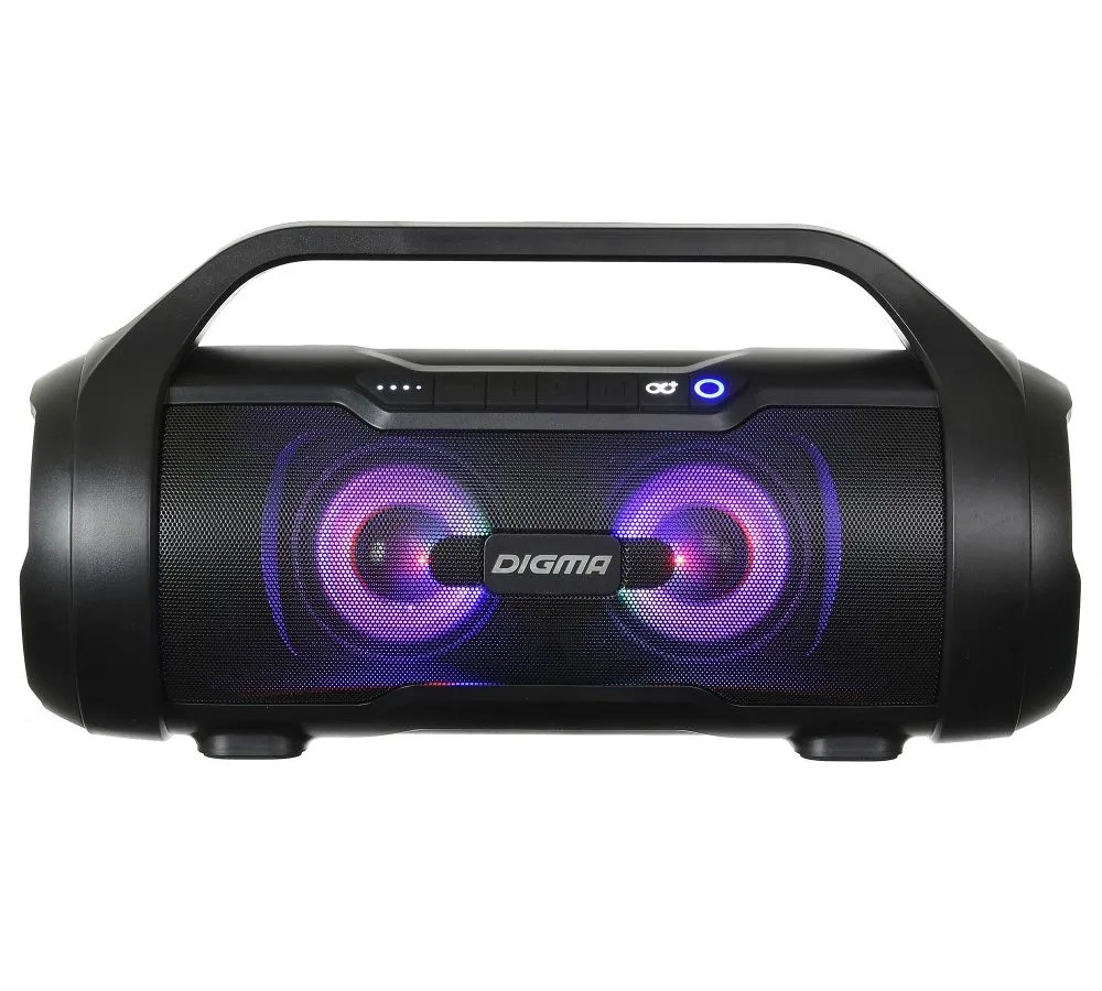 Портативная акустика Digma S-34 черный (SP3425B) - фото 9