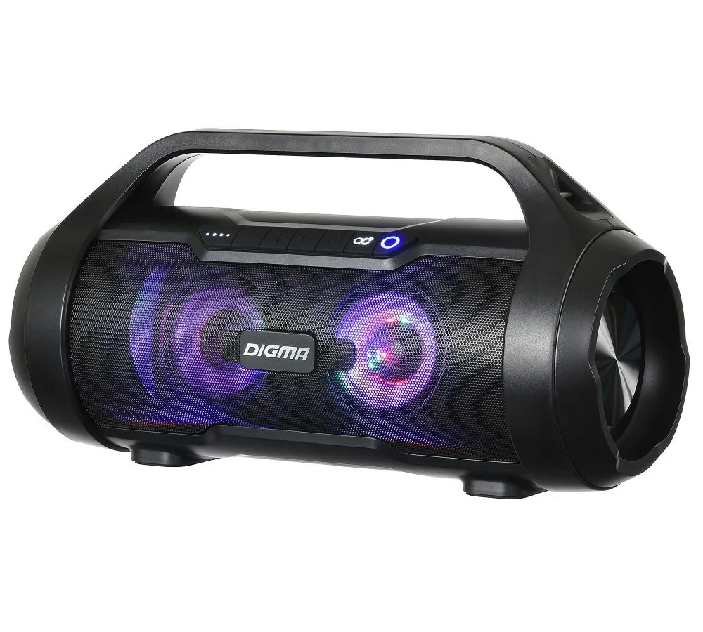 Портативная акустика Digma S-34 черный (SP3425B) - фото 11