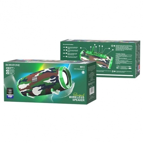 Портативная акустика Borofone BR3 Camouflage - фото 3