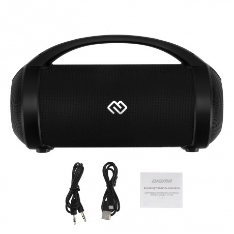 Портативная акустика Digma S-17 черный - фото 6