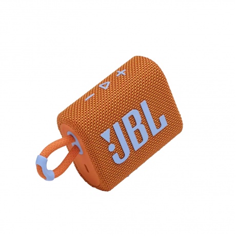 Портативная акустика JBL GO 3 оранжевая - фото 6