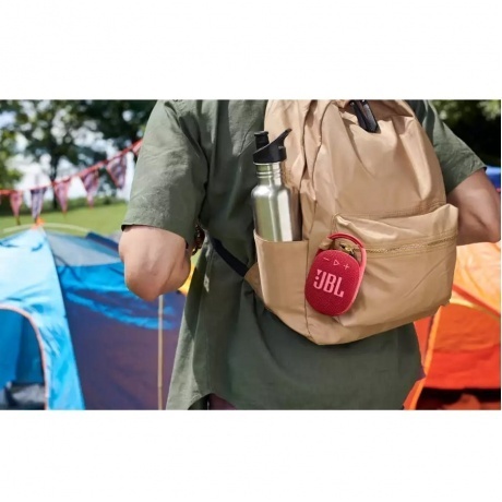 Портативная акустика JBL Clip 4 black - фото 10