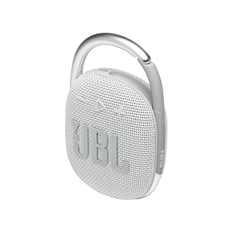 Портативная акустика JBL Clip 4 белый - фото 3