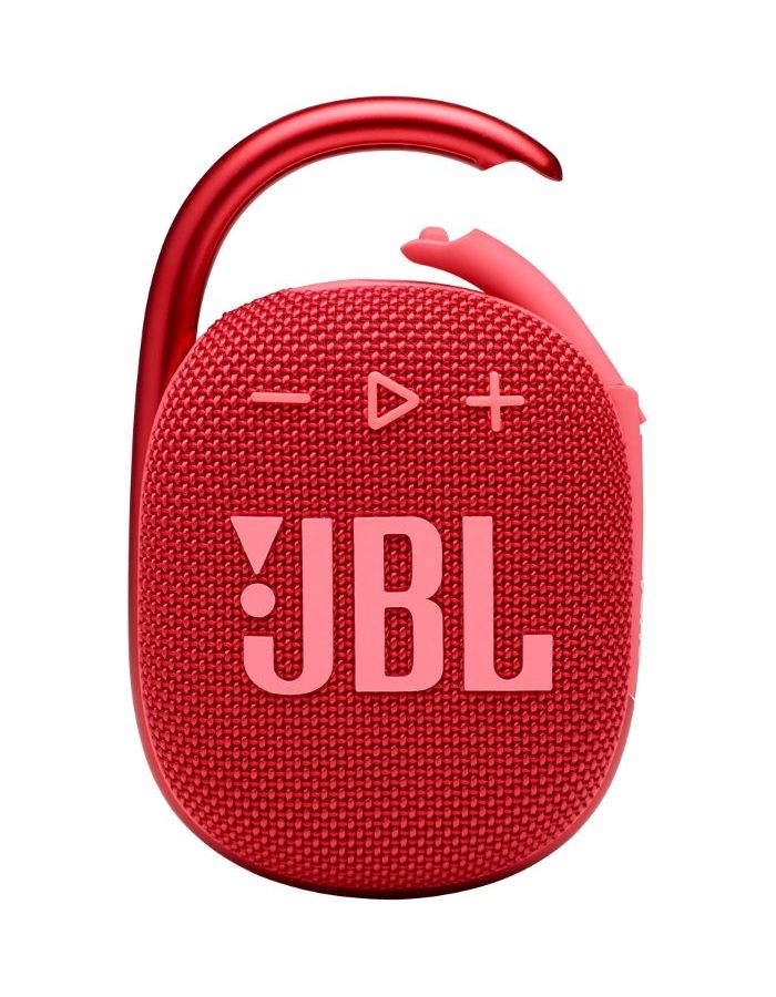 Портативная акустика JBL Clip 4 red портативная акустика jbl clip 4 5 вт желтый