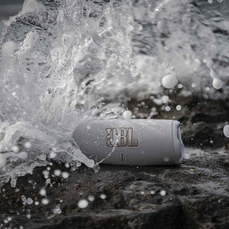 Портативная акустика JBL Charge 5 Grey - фото 11