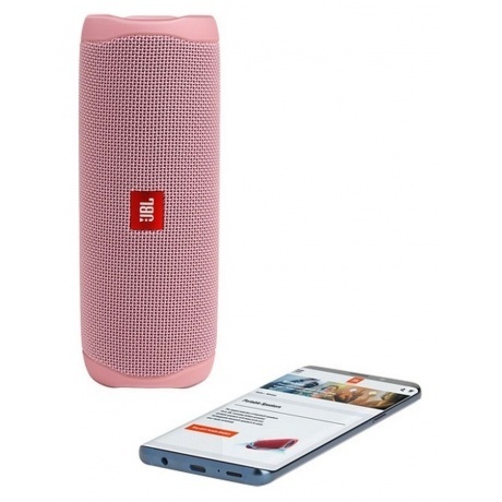 Портативная акустика JBL Charge 5 Pink - фото 4