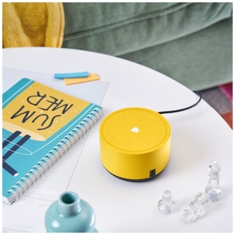 Умная колонка Яндекс Станция Лайт (YNDX-00025Y) Желтая - фото 7