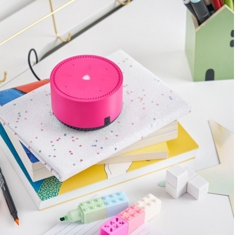 Умная колонка Яндекс Станция Лайт (YNDX-00025N) Фламинго - фото 7