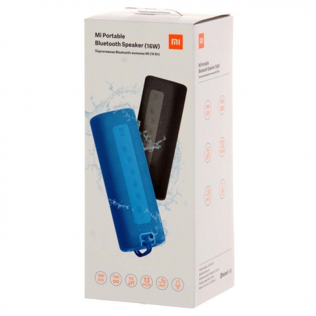 Портативная акустика Xiaomi Outdoor Bluetooth Speaker - Blue - фото 6
