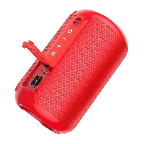 Портативная акустика Hoco HC1 Trendy, красный (40182) - фото 2