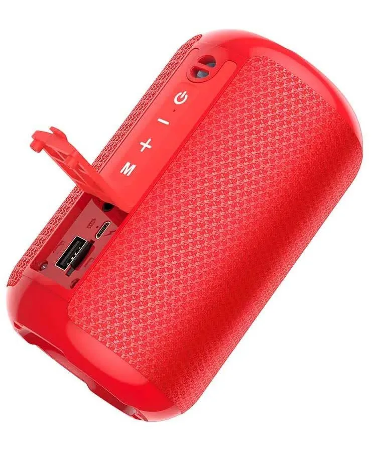 Портативная акустика Hoco HC1 Trendy, красный (40182) - фото 2