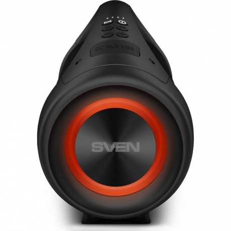 Портативная акустика Sven PS-370 2.0 чёрные (SV-020408) - фото 2