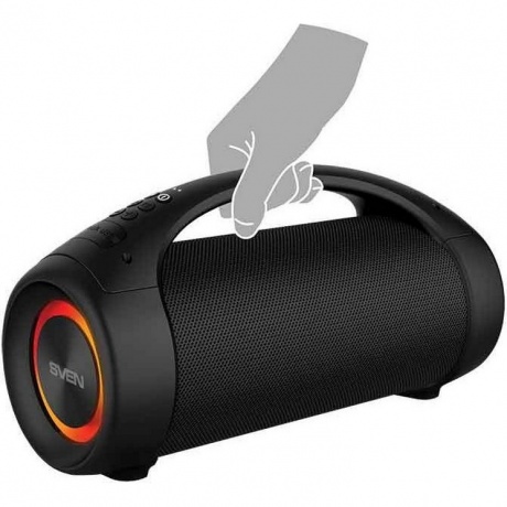 Портативная акустика Sven PS-370 2.0 чёрные (SV-020408) - фото 7