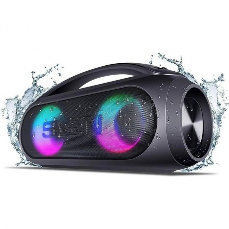 

Портативная акустика Sven PS-380 2.0 чёрные (SV-021290), Черный