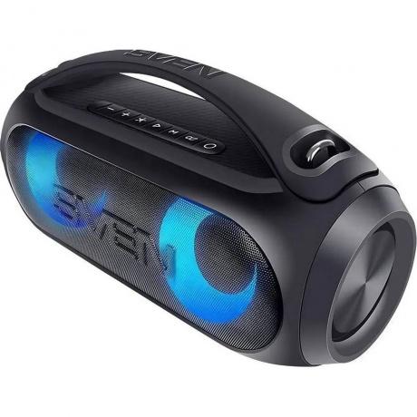 Портативная акустика Sven PS-380 2.0 чёрные (SV-021290) - фото 9