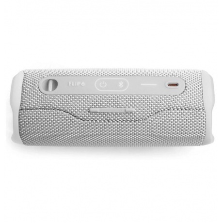 Портативная акустика JBL Flip 6 White - фото 3