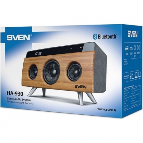 Портативная акустика Sven HA-930 2.1 бамбук - фото 7
