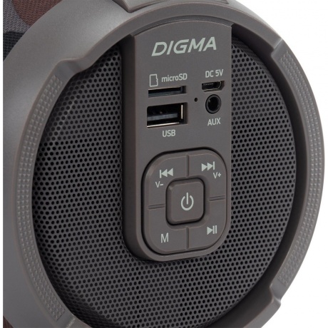 Портативная акустика Digma D-PS1520 камуфляж/камуфляж (SP1520C) - фото 12