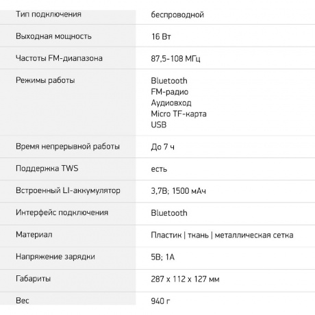 Портативная акустика Digma D-PS1520 камуфляж/камуфляж (SP1520C) - фото 22