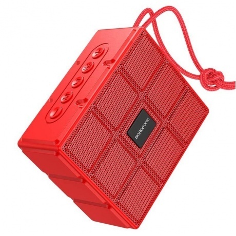 Портативная акустика Borofone BR16 Gage, красный (49932)