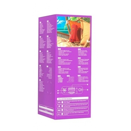 Портативная акустика Borofone BR19 Euphony, красный (81986) - фото 3