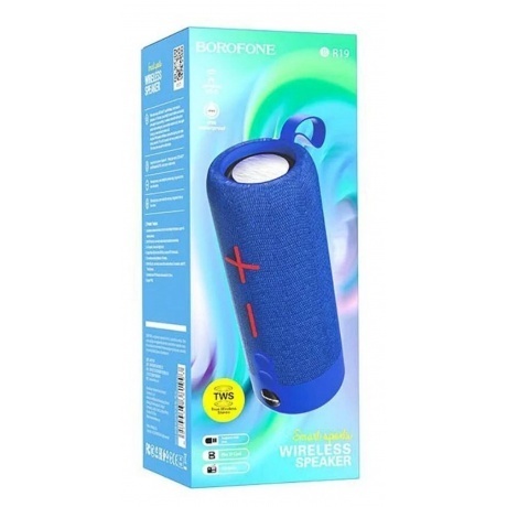 Портативная акустика Borofone BR19 Euphony, синий (81993) - фото 2