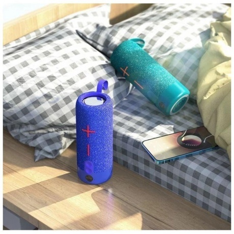 Портативная акустика Borofone BR19 Euphony, синий (81993) - фото 5