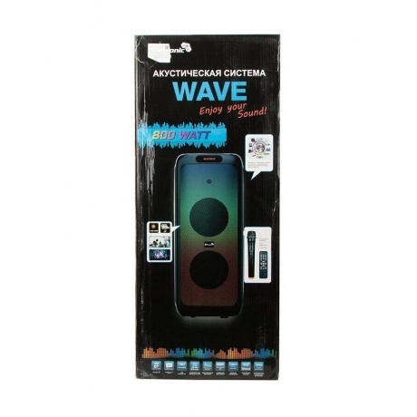 Портативная акустика Eltronic 20-03 Wave 800 - фото 12
