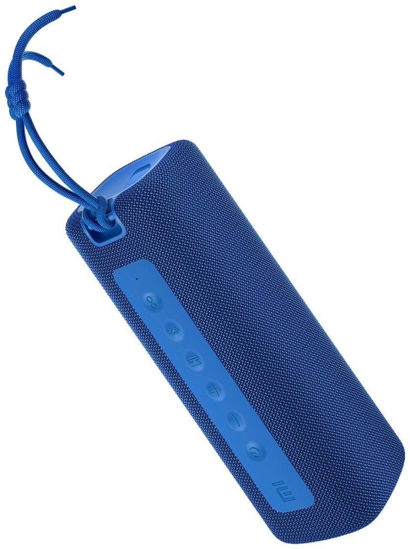 колонка xiaomi mi portable bluetooth speaker black mdz 36 db qbh4195gl Портативная акустика Xiaomi Mi Portable Bluetooth Speaker 16W Blue MDZ-36-DB