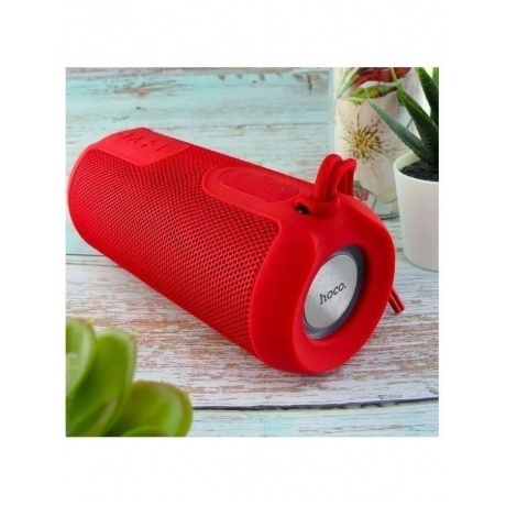 Портативная акустика Hoco BS48 Artistic, красный (62252) - фото 3