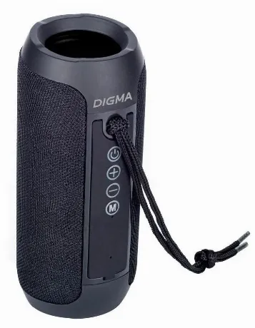 Портативная акустика Digma D-PS1510 черный