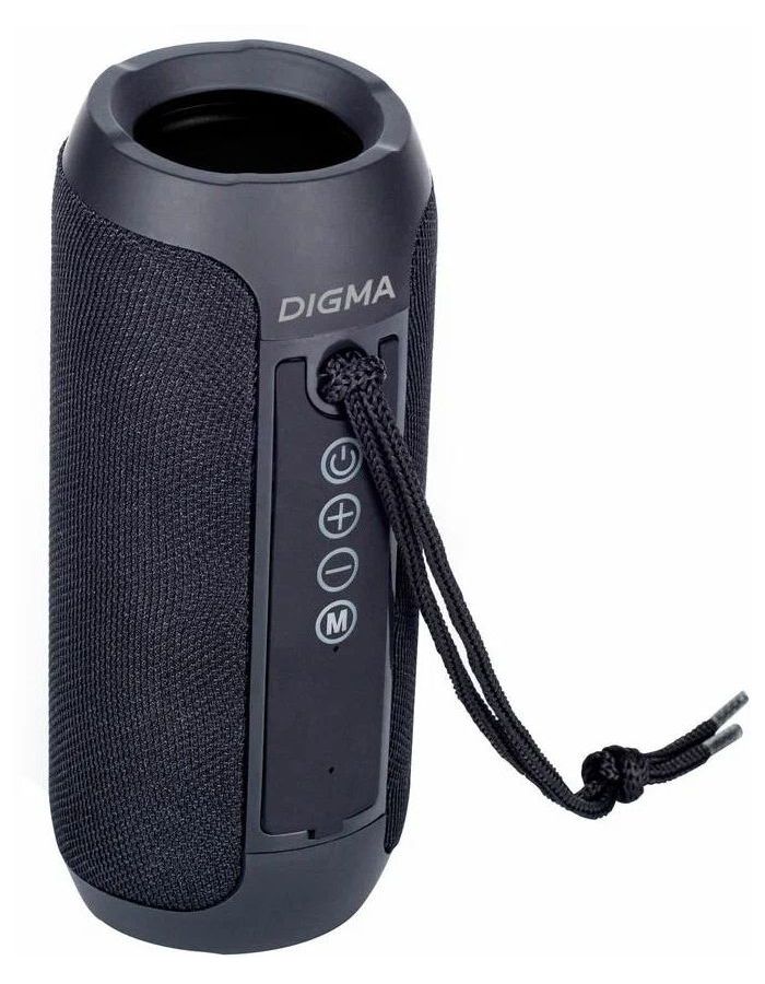 Портативная акустика Digma D-PS1510 черный портативная акустика digma s 32 черный