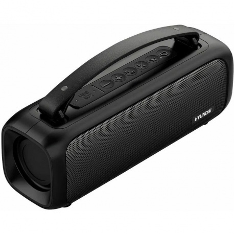Портативная акустика Hyundai H-PS1020 черный - фото 2