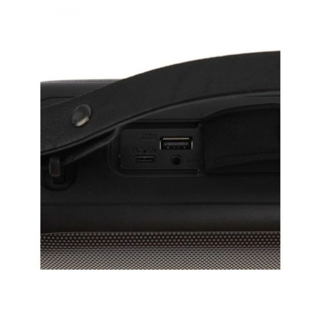 Портативная акустика Hyundai H-PS1020 черный - фото 4