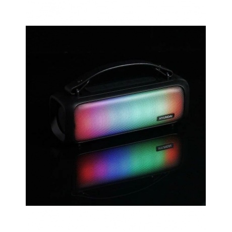 Портативная акустика Hyundai H-PS1020 черный - фото 7