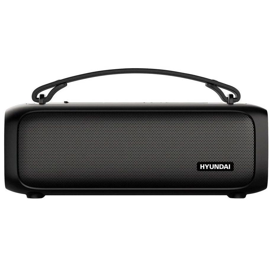 Портативная акустика Hyundai H-PS1020 черный портативная акустика hyundai h ps1005 черный 20w 1 0 bt 10м 1800mah
