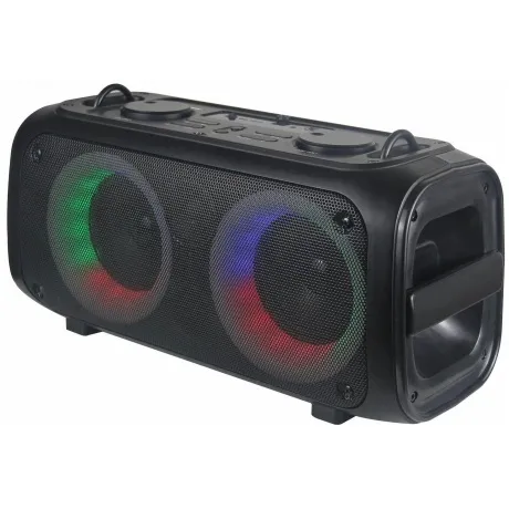 Портативная акустика Hyundai H-PS1030 черный/черный