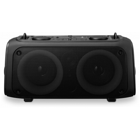 Портативная акустика Hyundai H-PS1030 черный/черный - фото 12