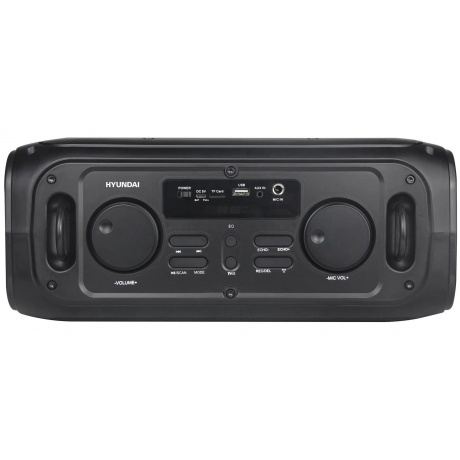 Портативная акустика Hyundai H-PS1030 черный/черный - фото 2