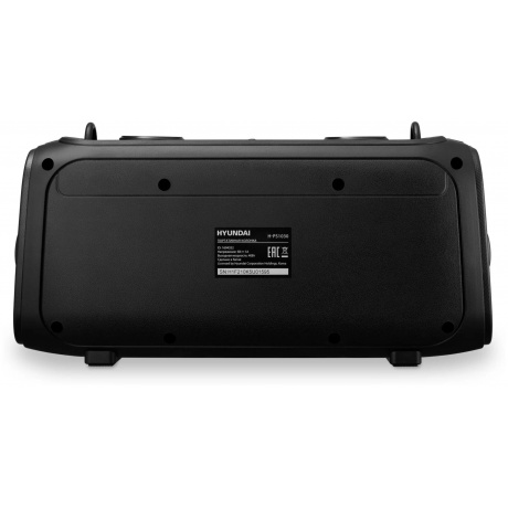 Портативная акустика Hyundai H-PS1030 черный/черный - фото 4