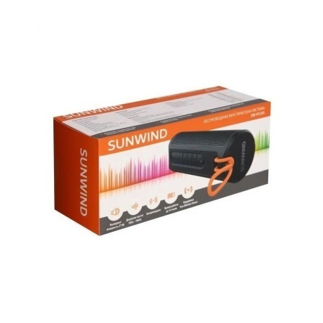 Портативная акустика SunWind SW-PS105 B черный - фото 7
