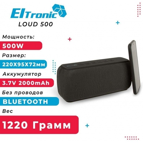 Портативная акустика Eltronic Loud 20-77 - фото 11
