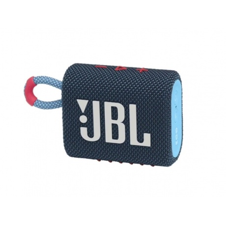 Портативная акустика JBL Go 3 Blue-Pink - фото 1