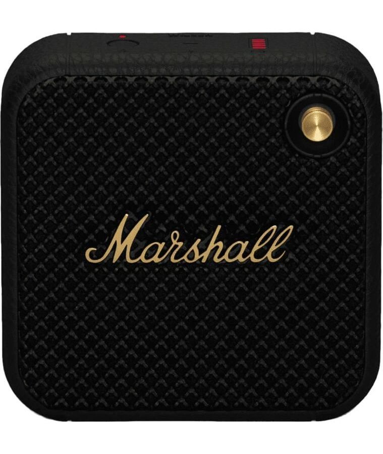 Портативная акустика Marshall Willen черный портативная акустика marshall middleton латунно черный 1006034