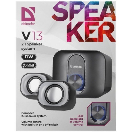 Портативная акустика Defender V13 65213 - фото 3