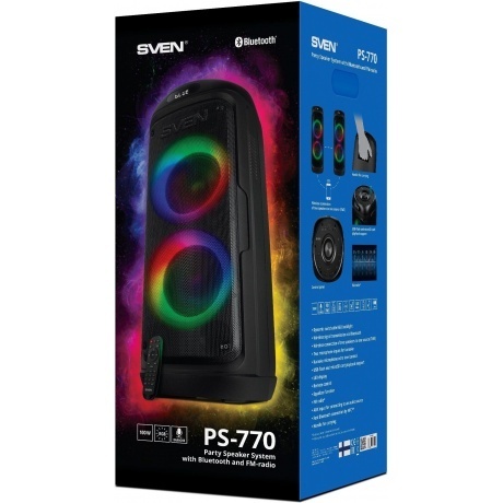 Портативная акустика Sven PS-770 SV-021719 - фото 13