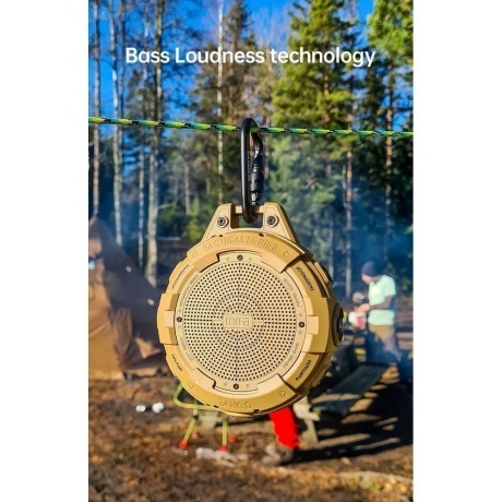 Портативная акустика MIFA Tango, цвет - коричневый - фото 2