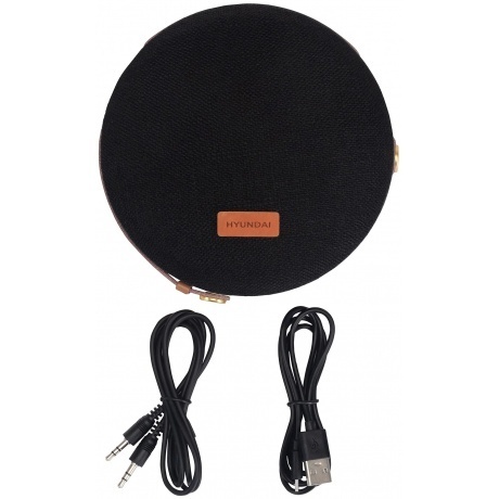 Портативная колонка Hyundai H-PAC500 черный - фото 7